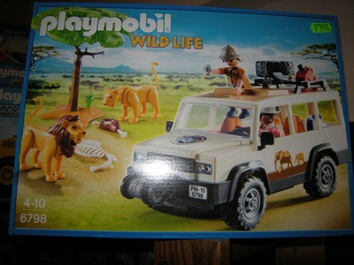 playmobil 6798 wildlife safari truck